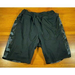 TACKMA GYM WORKOUT CAMO MILITARY GRAY BLACK SHORTS